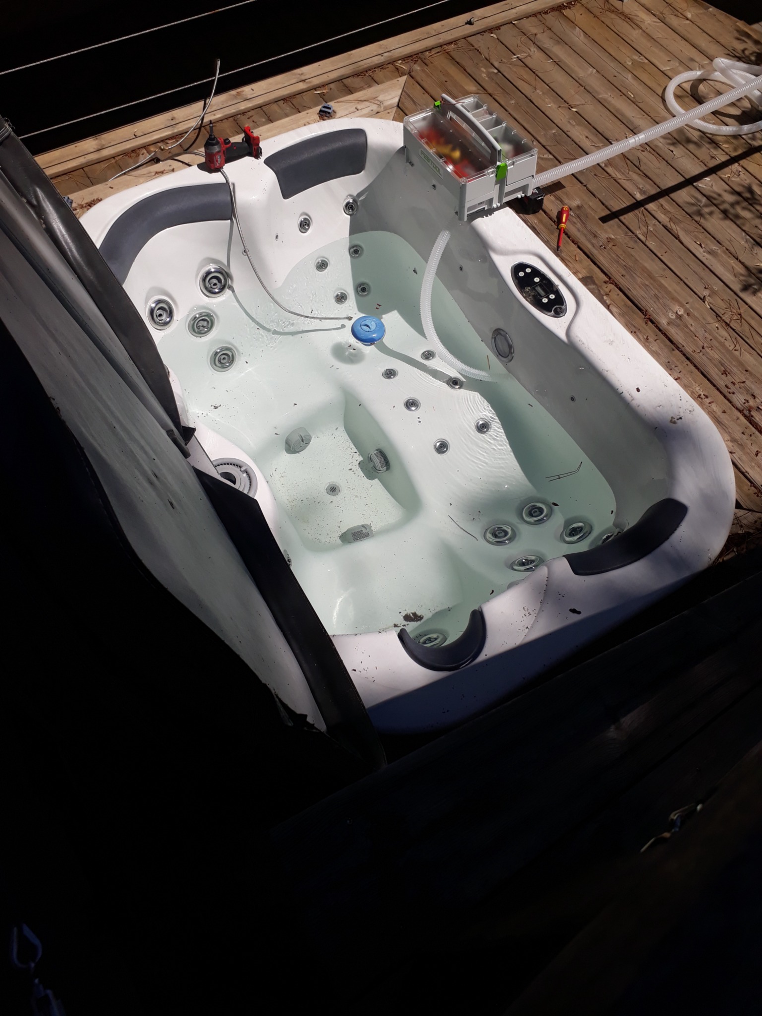 Spa avant réparation